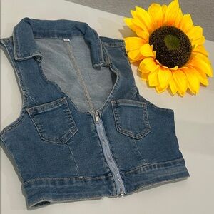 Amazon Essentials Blue Denim Muscle Tee